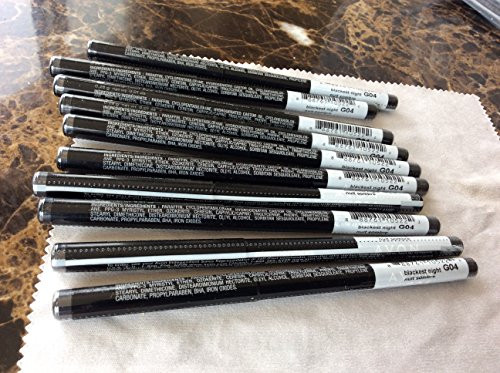 Avon True color Glimmersticks Waterproof Eye Liner BLACKEST NIGHT Lot 10 pcs