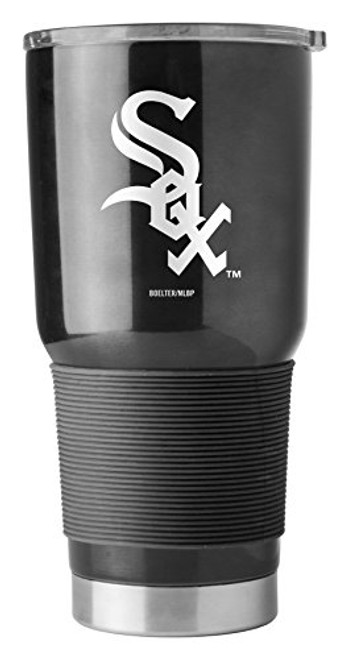 Boelter MLB Chicago White Sox 30 oz Ultra Tumbler MLB Chicago White Sox Black Small Boelter MLB Chicago White Sox 30 oz Ultra Tumbler MLB Chicago White Sox Black Small