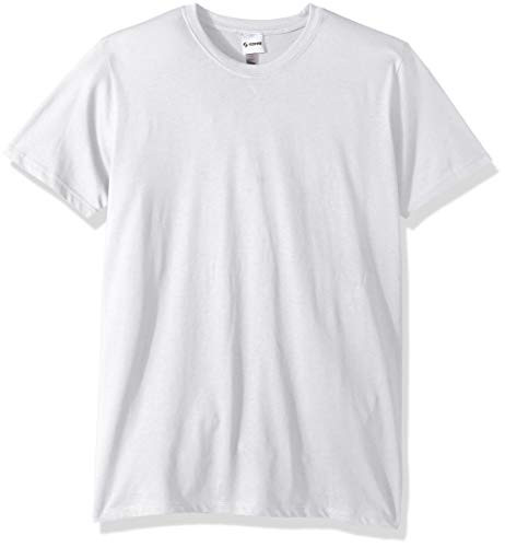 Soffe Mens Short Sleeve Crew Neck Tee White XLarge