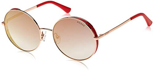 GUESS GU7606 Shiny Rose GoldBordeaux Mirror One Size