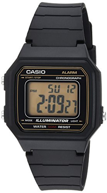 Casio Mens Classic Quartz Resin Casual Watch ColorBlack Model W217H9AVCF