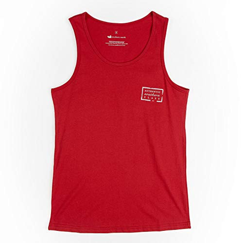 Southern Marsh Authentic  Tank Crimson with Black Medium
