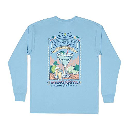 Southern Marsh Ls Cocktail Collection  Margarita Breaker Blue XLarge