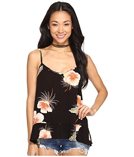Volcom Juniors Stampede Floral Print Cami Black S