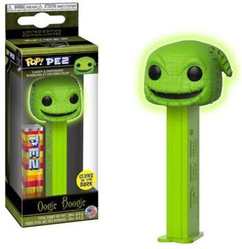 Funko 34414 POP! PEZ Nightmare Before Christmas  Oogie Boogie Glow in The Dark Multicolor