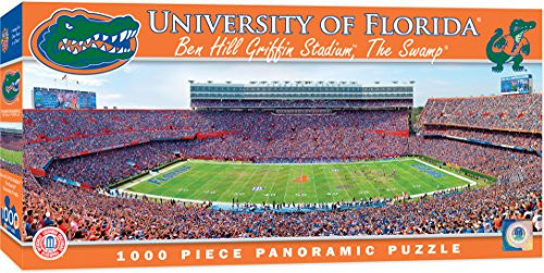 MasterPieces Collegiate Florida Gators 1000 Piece Stadium Panoramic Jigsaw Puzzle MasterPieces Collegiate Florida Gators 1000 Piece Stadium Panoramic Jigsaw Puzzle