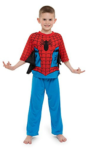 Marvel Boys Toddler Spiderman 2Piece Uniform Set with Webbing Webby Red 3T