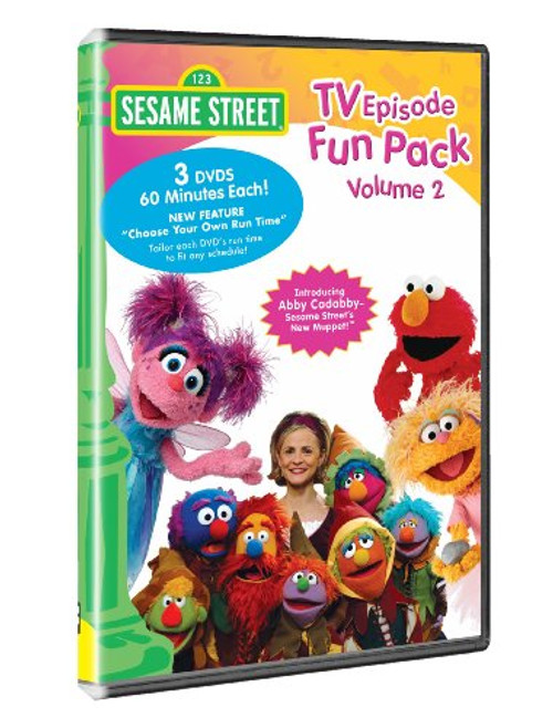 Sesame Street TV Episode Fun Pack Vol 2 Sesame Street TV Episode Fun Pack Vol 2