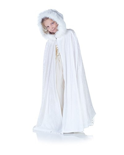 UNDERWRAPS Panne Kids Cape White