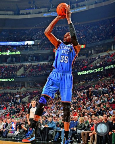 Kevin Durant OKC Thunder 20122013 NBA Action Photo #1 8x10