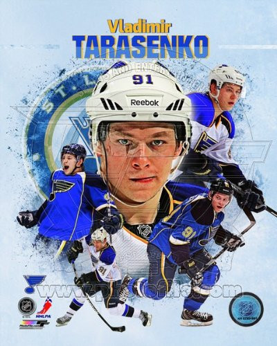 NHL Vladimir Tarasenko St Louis Blues 2013 Composite Photo 8x10
