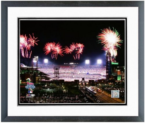 MLB Citizens Bank Park Philadelphia Phillies 2008 World Series Photo Size 125 x 155 Framed