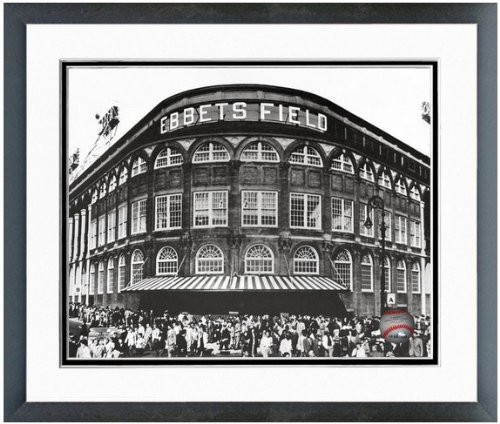 MLB Brooklyn Dodgers Ebbets Field Photo 125 x 155 Framed
