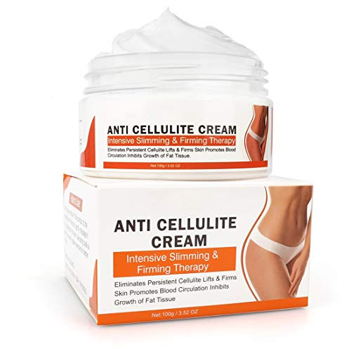 Anti Cellulite Cream Slimming Cream Hot Cream Organic Body Slimming Cream Natural Cellulite Treatment Cream for Thighs Legs Abdomen Arms and Buttocks  Deep Tissue Massage  Muscle Relaxer