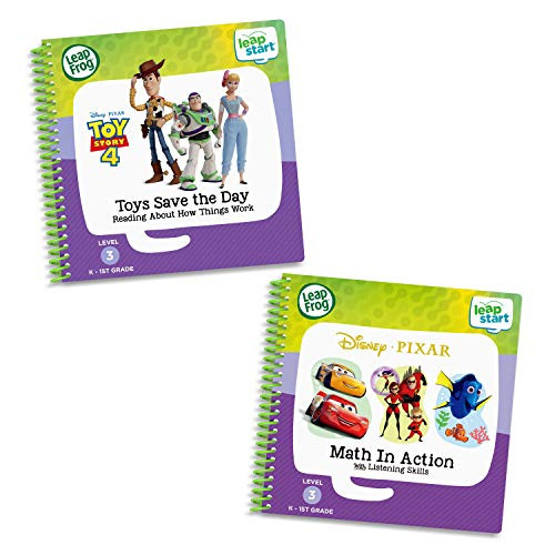 LeapFrog LeapStart 2 Book Combo Pack Math in Action and Toys Save the DayMulticolor