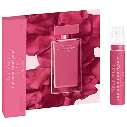 Narciso Rodriguez Fleur Musc For Her Eau De Parfum Spray Vial 003 Oz Narciso Rodriguez Fleur Musc For Her Eau De Parfum Spray Vial 003 Oz