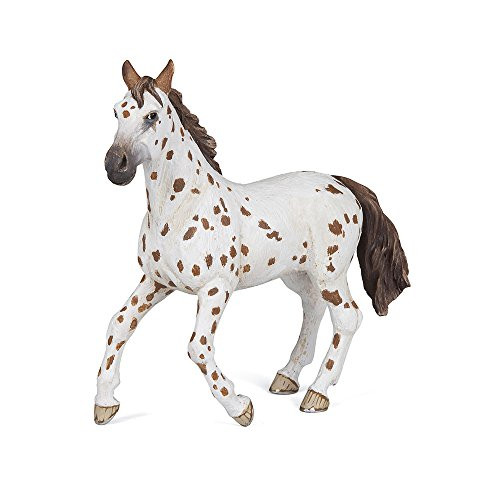 Papo Brown Appaloosa Mare Figure Multicolor