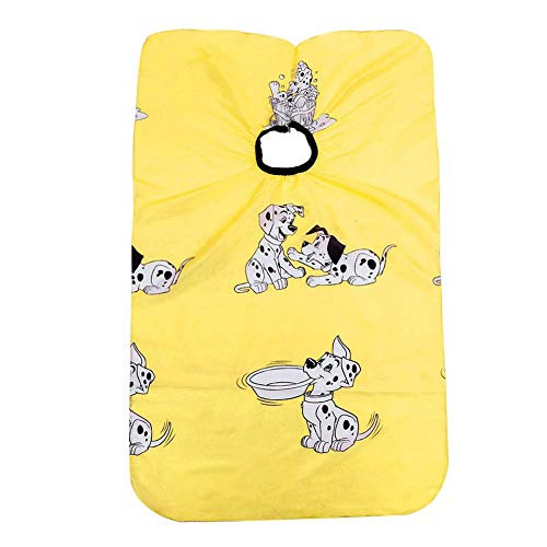 ANGGREK Hair Cutting Cape for Kids  Water Resistant Salon Cape  Snap Closure  Kids Haircut Cape  Barber Cape for Kids  Kids Hair CapeYellow ANGGREK Hair Cutting Cape for Kids  Water Resistant Salon Cape  Snap Closure  Kids Haircut Cape  Barber Cape for Kids  Kids Hair CapeYellow