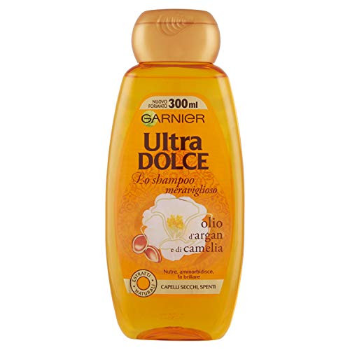 Garnier Ultra Dolce shampoo meraviglioso con olio di argan e camelia