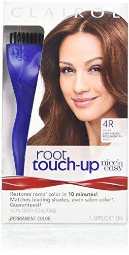 Clairol Root TouchUp Permanent Hair Color Creme 4R Dark Auburn 2 Count