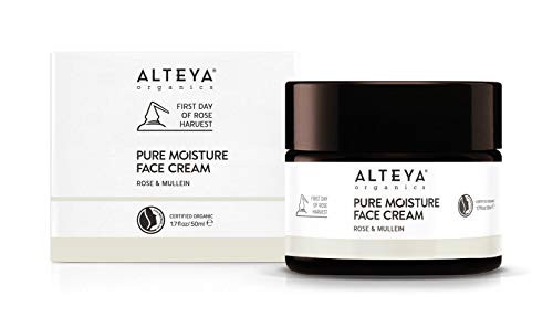 Alteya Certified Organic Rose  Mullein Pure Moisture Face Cream  17 Ounce