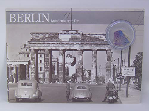 POSTCARD WITH SMALL AUTHENTIC PIECE OF THE BERLIN WALLBrandenburg gate Germany
POSTCARD WITH SMALL AUTHENTIC PIECE OF THE BERLIN WALLBrandenburg gate Germany