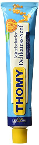 Thomy DelikatessSenf  Medium Mustard  in Tube  100 ml