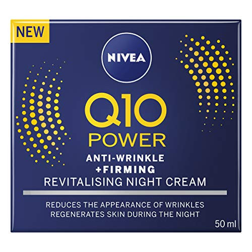 Nivea Q10 Plus AntiWrinkle Face Night Cream 50 ml Pack of 3 Nivea Q10 Plus AntiWrinkle Face Night Cream 50 ml Pack of 3