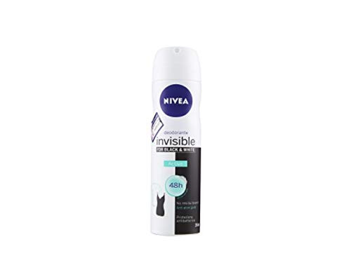 NIVEA DEODORANTE INVISIBLE BLACK  WHITE ACTIVE SPRAY