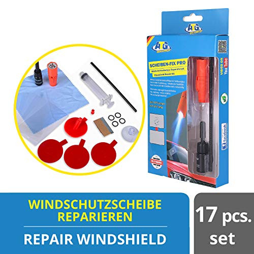 ATG Windshield Repair Kit UV Light Included  Glass Repair Kit  Cracked Glass Repair Kit  Windshield Chip Repair Kits 20 pcs