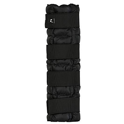 HORZE Finntack Pro Cooling Therapy Ice Wrap for Horses  1 Size  Single Jet Black
