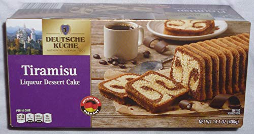 Deutsche KUche Authentic German Liqueur Cake Imported from Germany 141 Oz Tiramisu