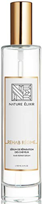 Nature Elixir REHAB REGIMe  Hair Serum for Frizzy and Damaged Hair  Smoothing and Repairing Dry Hair I 34oz 100ml Nature Elixir REHAB REGIMe  Hair Serum for Frizzy and Damaged Hair  Smoothing and Repairing Dry Hair I 34oz 100ml