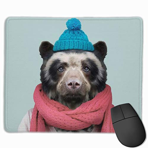 Mouse Pad Animals Bear Sir Mousepad NonSlip Rubber Gaming Mat Rectangle Pads for Computers Laptop Mouse Pad