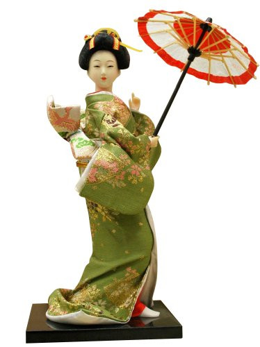 Authentic Japanese Geisha Vintage Dolls 9 inches#5