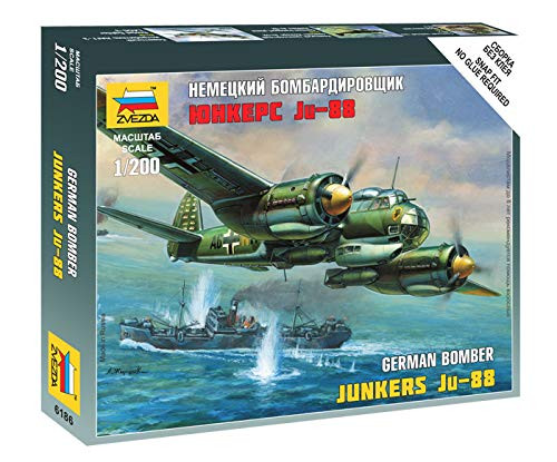 Zvezda Models Junkers Ju88 SnapKit