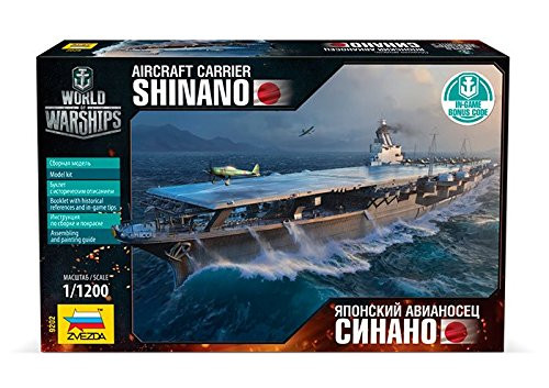 ZVEZDA 9202 Aircraft Carrier Shinano Plastic Model Kit Scale 11200 24 Details Lenght 85 ZVEZDA 9202 Aircraft Carrier Shinano Plastic Model Kit Scale 11200 24 Details Lenght 85