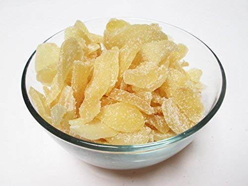 Dried Crystallized Ginger Slices 5 lb Candymax Dried Crystallized Ginger Slices 5 lb Candymax