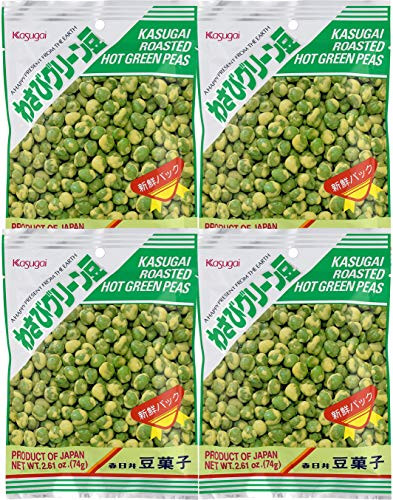 Kasugai Wasabi Green Peas 261oz 4 Pack