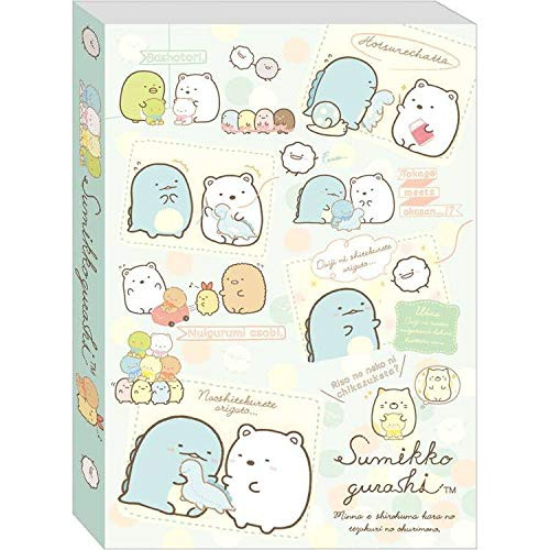 SanX Sumikko Gurashi memo pad MW44801 Polar Bear Handmade Design