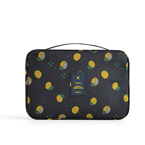 Hanging Travel Toiletry Bag  Cute Lemon Cosmetic Makeup Bag Pouch Organizer for Women and Girls Waterproof Hanging Travel Toiletry Bag  Cute Lemon Cosmetic Makeup Bag Pouch Organizer for Women and Girls Waterproof