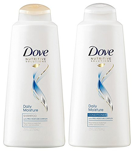 Dove Hair Therapy Daily Moisture Shampoo and Conditioner Set 254 Ounce