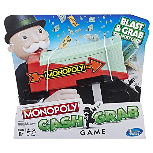 Hasbro Gaming MONOPOLY Cash Grab Game Hasbro Gaming MONOPOLY Cash Grab Game