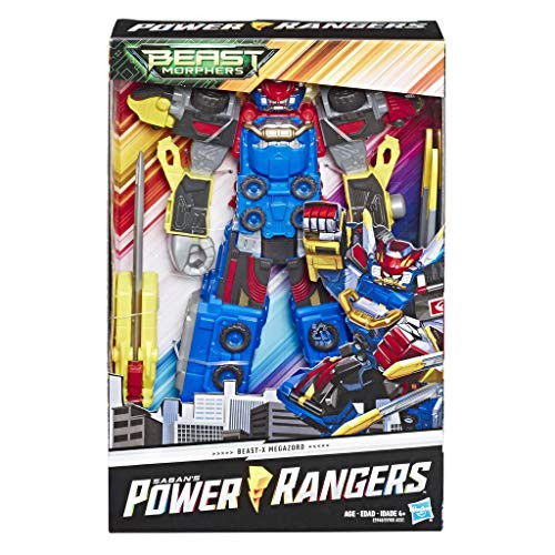Power Rangers Beast Morphers BeastX Megazord 10InchScale Power Rangers Action Figure Toy from Power Rangers TV Show Power Rangers Beast Morphers BeastX Megazord 10InchScale Power Rangers Action Figure Toy from Power Rangers TV Show