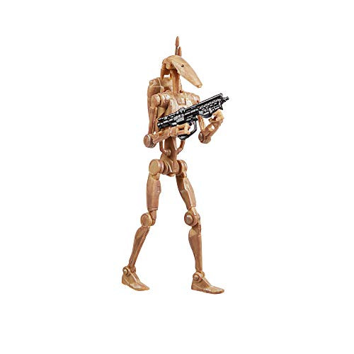Star Wars The Vintage Collection Battle Droid Toy 375InchScale The Phantom Menace Figure Toys for Kids Ages 4 and Up