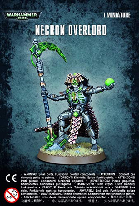 Warhammer Games Workshop 40000 Necrons  Overlord