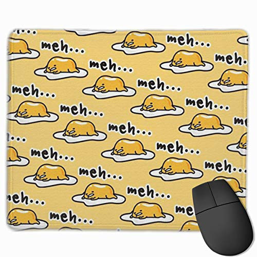 Gudetama Cute Mouse Pad Customized Premium Rectangle Mouse Pad NonSlip Rubber Gaming Mouse Pad for Laptop Computer  PC 118 X 98 Inch