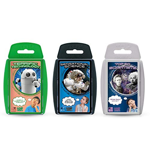 STEM Science and Technology Top Trumps Card Game Bundle