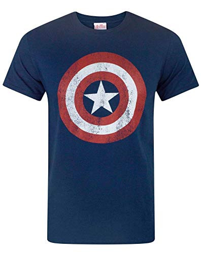 Captain America Mens Avengers Captain America TShirt Medium