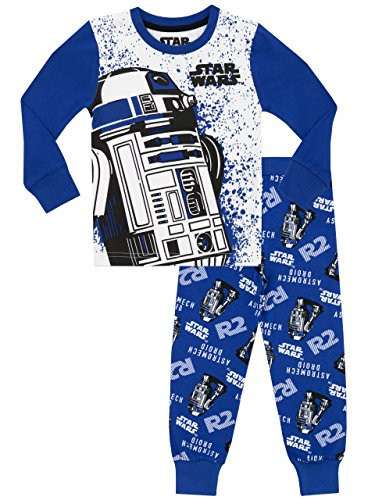 Star Wars Boys R2D2 Pajamas Size 8